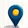 Location pin icon for Delft